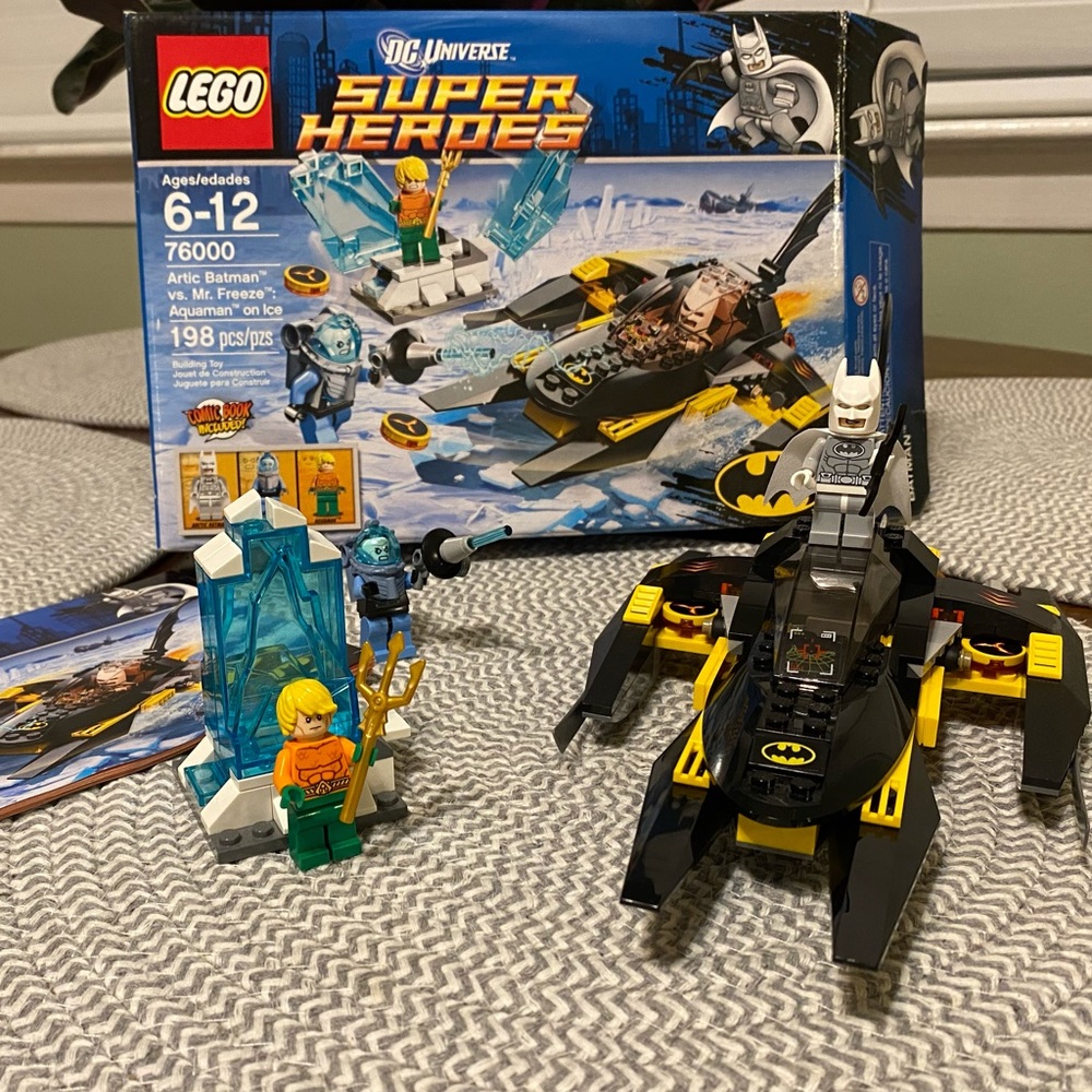 Lego super heroes 76000 Artic Batman & Aquaman v Mr. Freeze